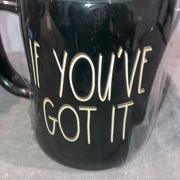 Rae Dunn IF YOU’VE GOT IT HAUNT IT Black Haunted Coffee Mug NEW Halloween 🎃 - Picture 5 of 7